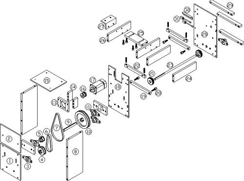 Fabricator High Speed Carriage