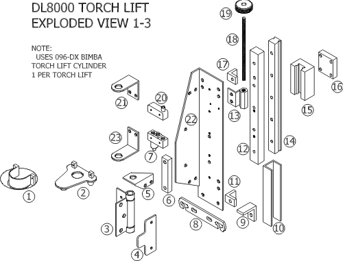 DL8000 Torch Lift