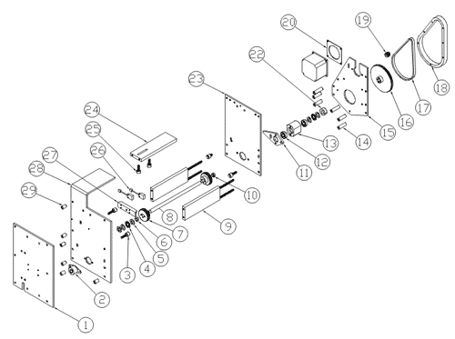 Fabricator Stepper Carriage